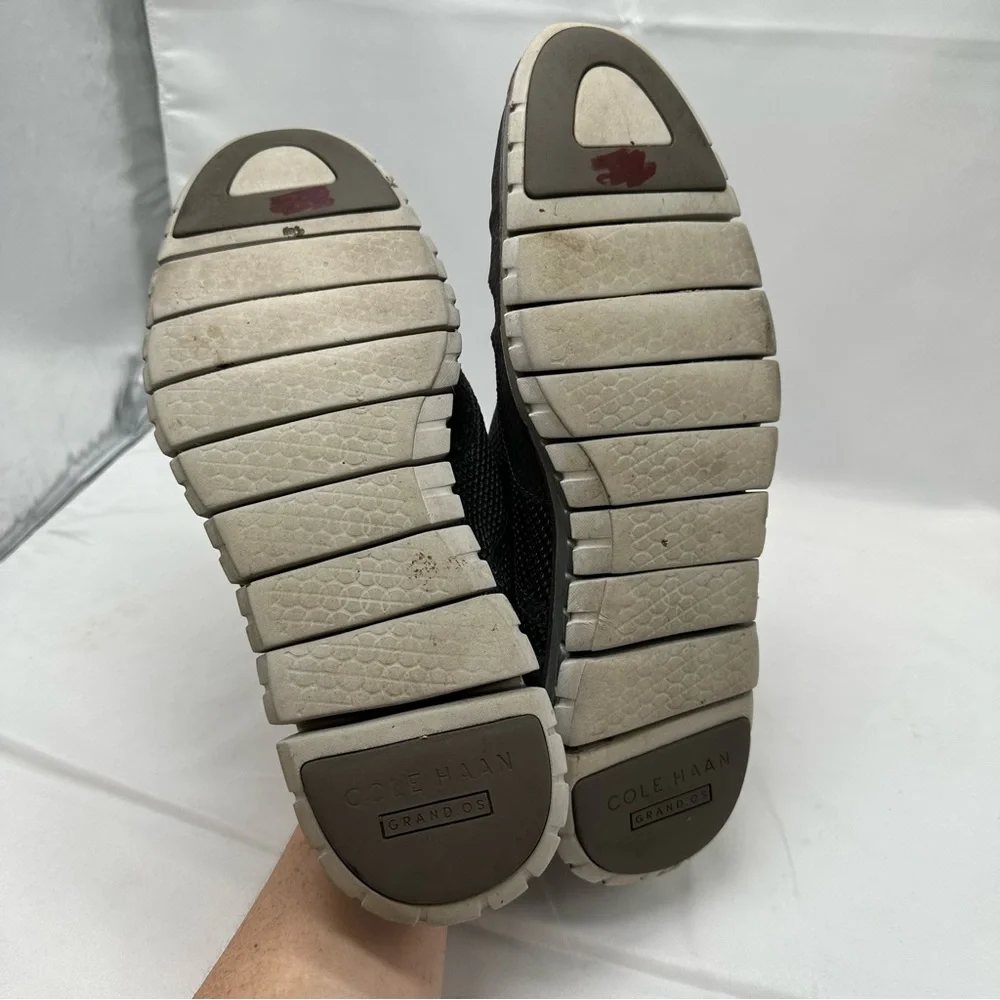 Cole Haan Grand OS grey wingtip Oxford loafers size 13